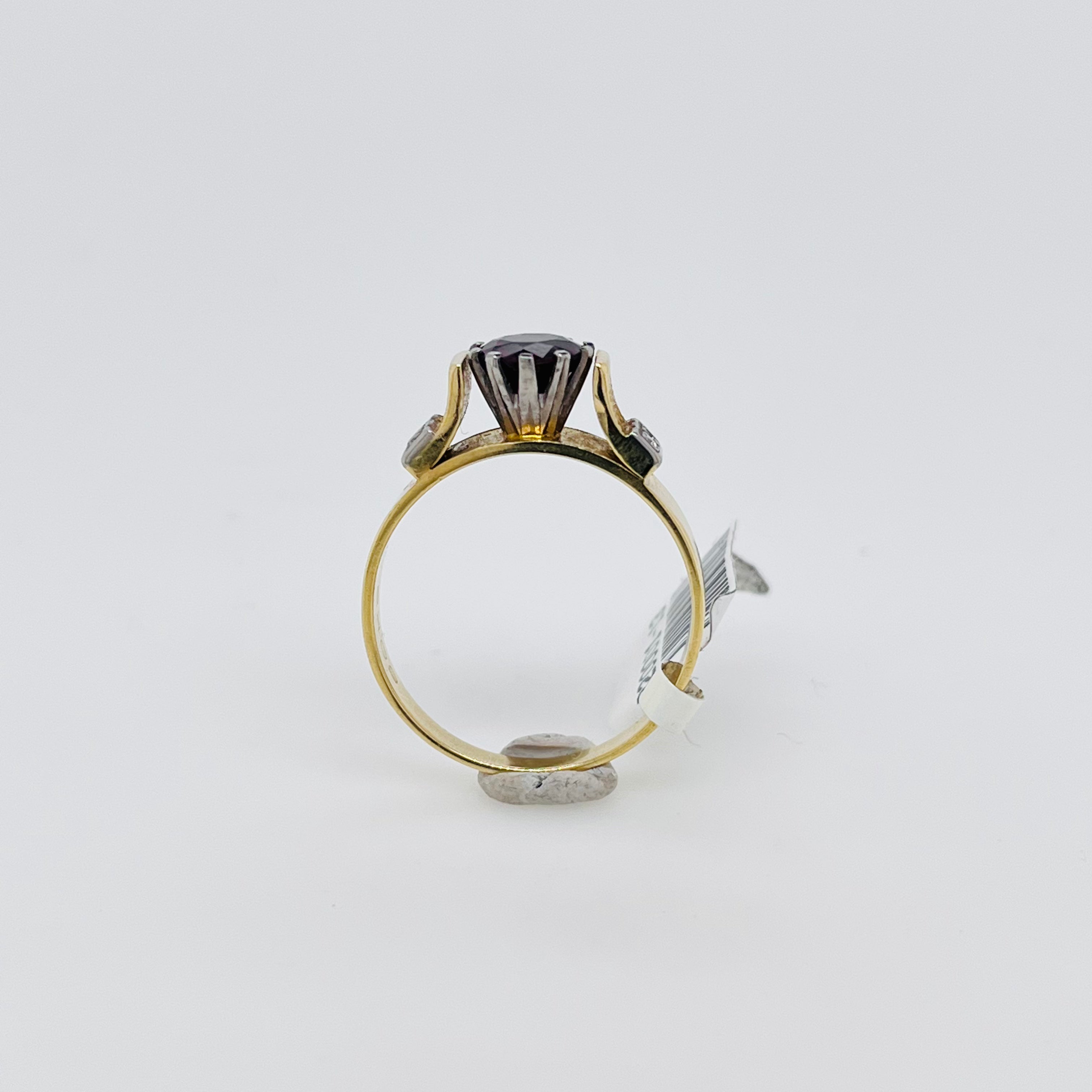 Garnet and Diamond Dress Ring